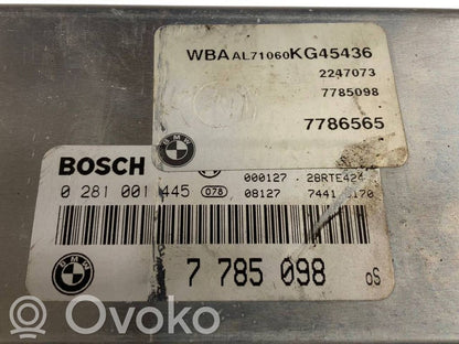 Aizdedzes ECU komplekts