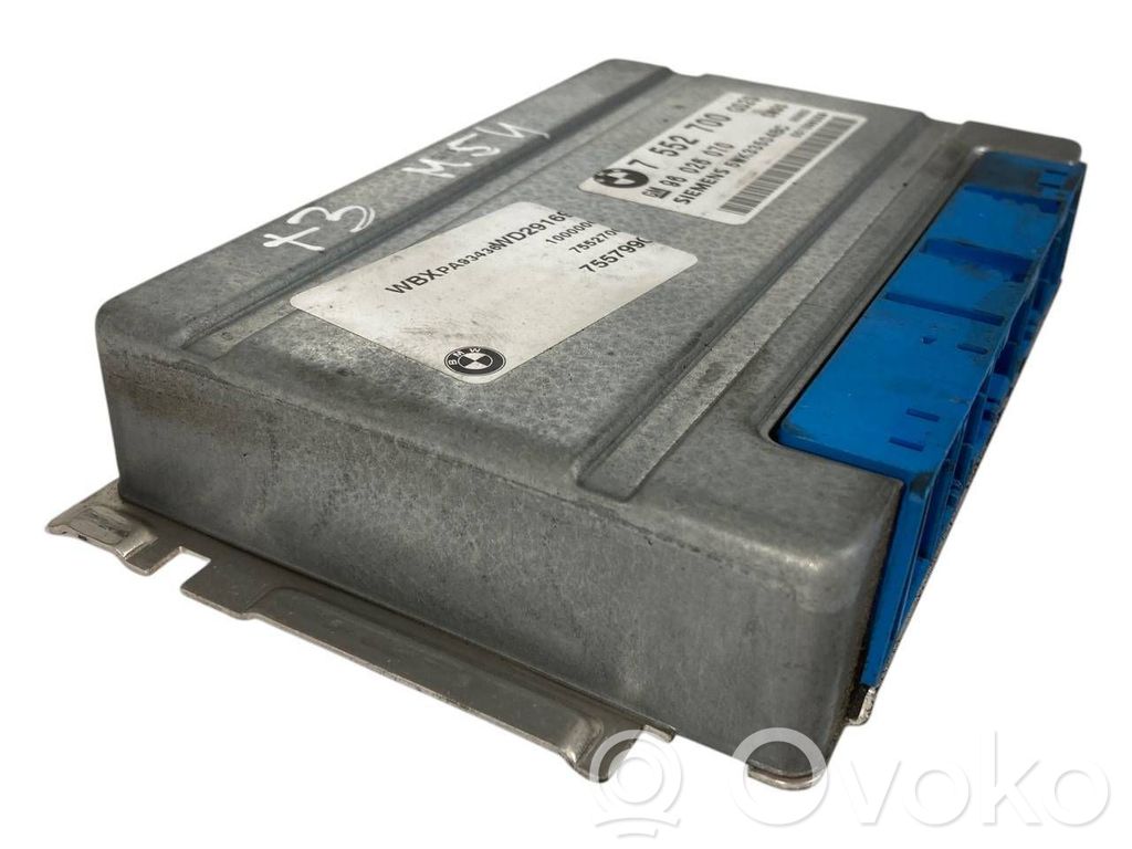 Pārnesumkārbas vadības bloks