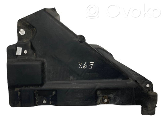 Under engine guard (front)