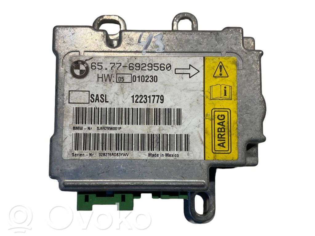 Gaisa spilvenu vadības bloks