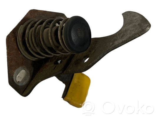 Engine hood lock loop