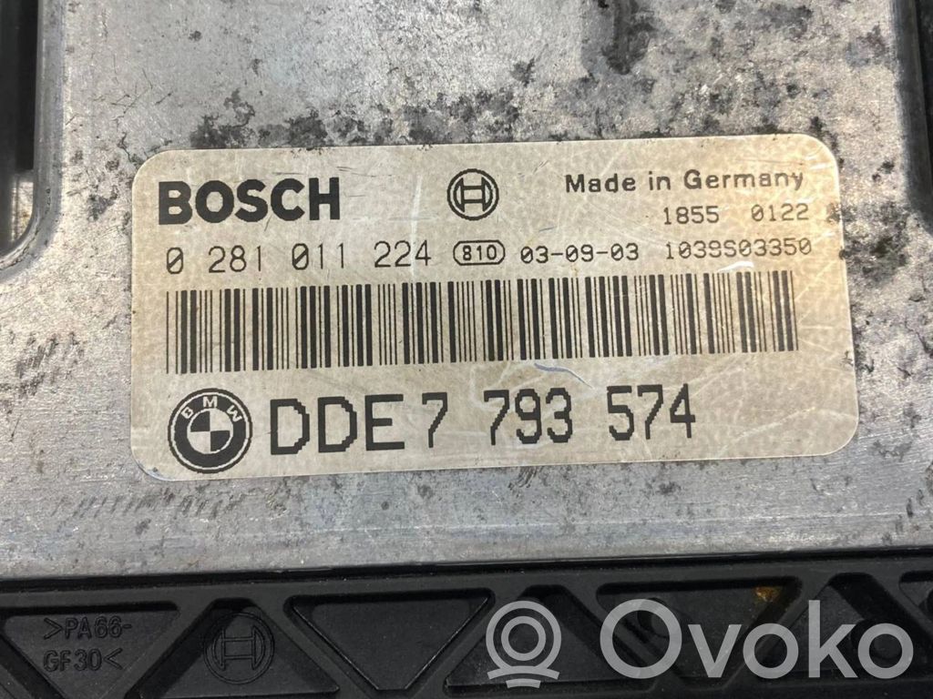 Aizdedzes ECU komplekts