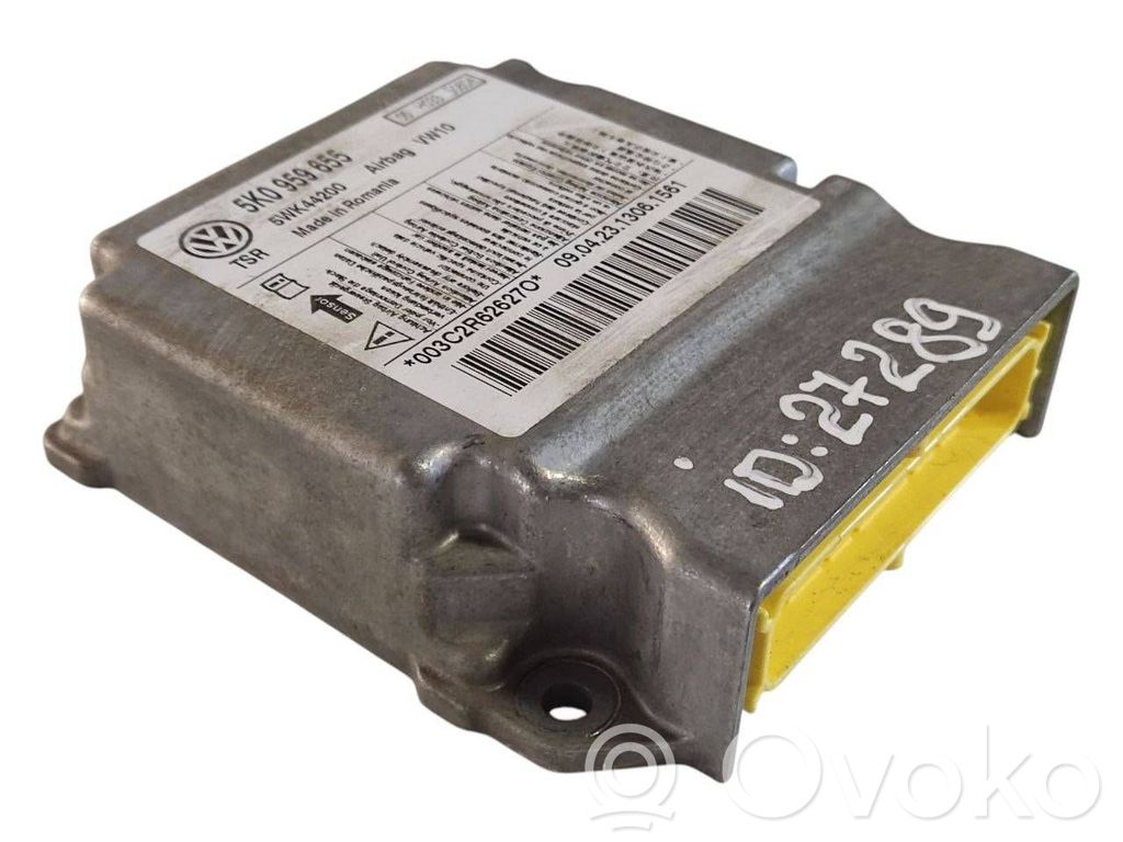 Gaisa spilvenu vadības bloks