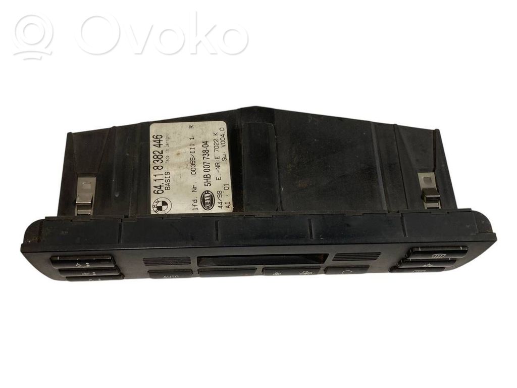 Air conditioning / climate control / interior heating control unit (in the passenger compartment)