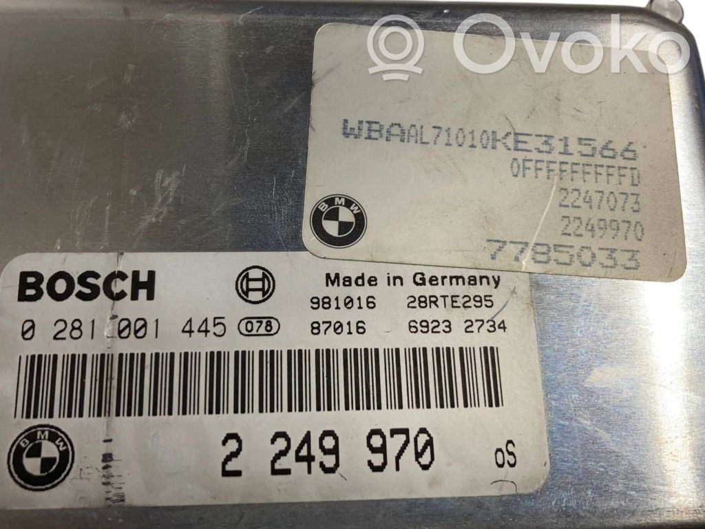 Aizdedzes ECU komplekts