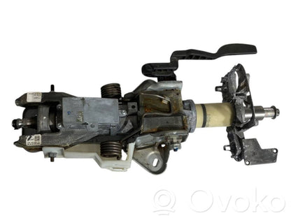 Steering wheel axle