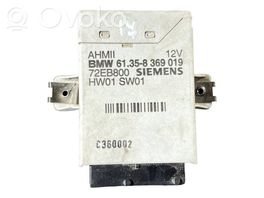 Trailer hitch control unit