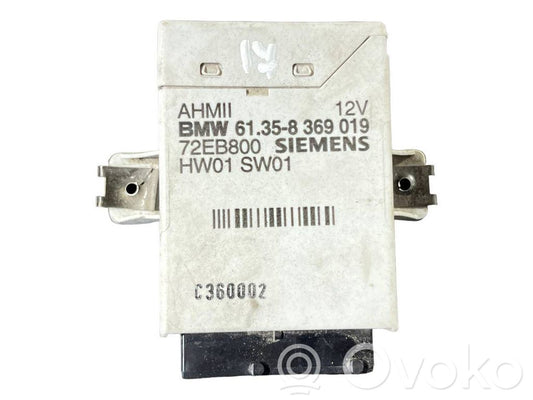 Trailer hitch control unit