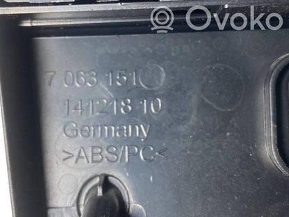 Gaisa kondicioniera / klimata kontroles / salona apsildes vadības bloks (salonā)