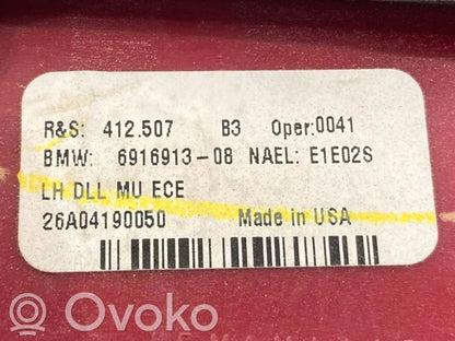 Aizmugurējais lukturis pārsegā