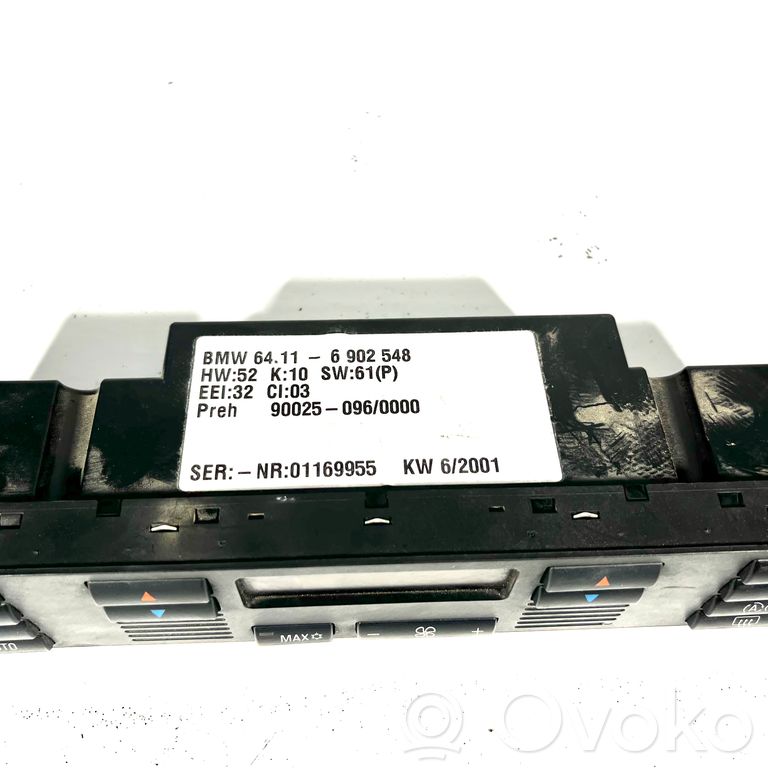 Gaisa kondicioniera / klimata kontroles / salona apsildes vadības bloks (salonā)