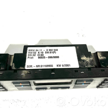 Gaisa kondicioniera / klimata kontroles / salona apsildes vadības bloks (salonā)