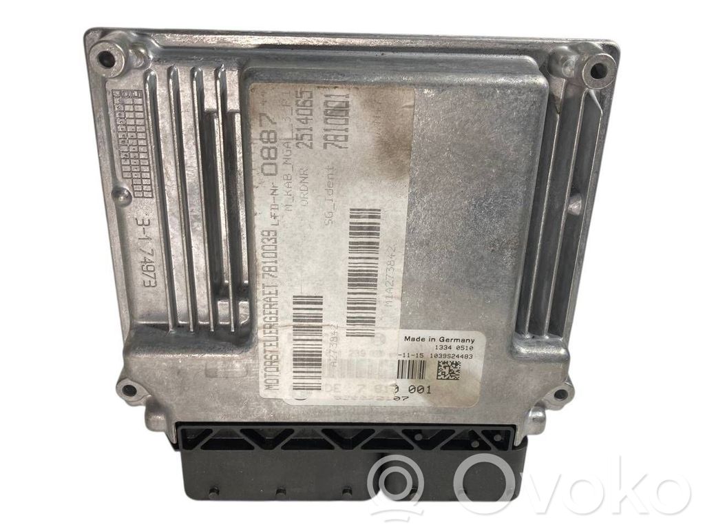 Aizdedzes ECU komplekts