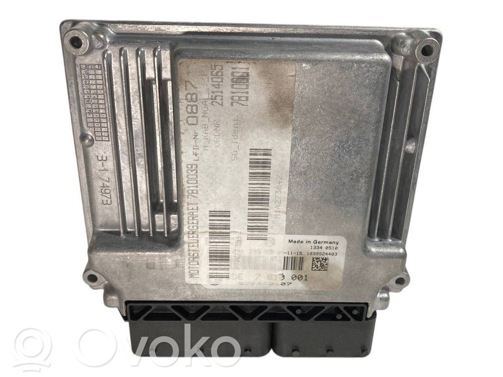 Aizdedzes ECU komplekts