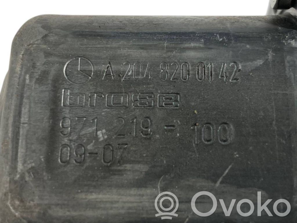 Front electric window lifter assembly