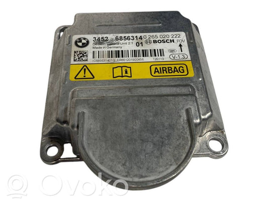 Gaisa spilvenu vadības bloks