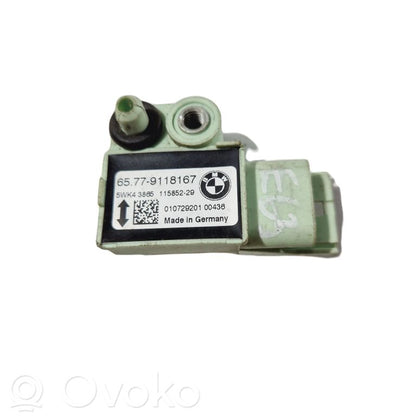Airbag impact sensor