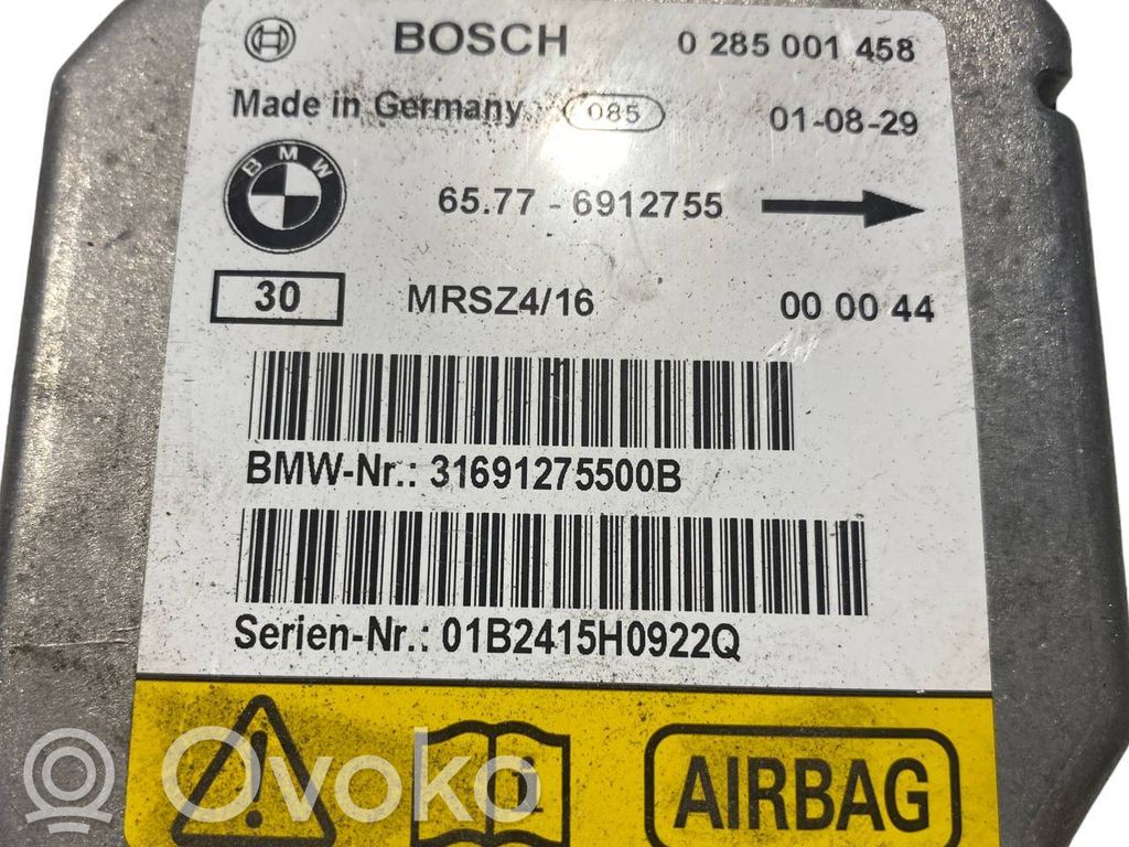 Gaisa spilvenu vadības bloks