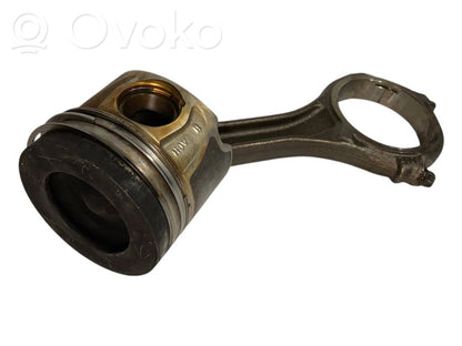 Piston with connecting rod