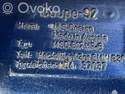 Spoilera aizmugurējais vāks