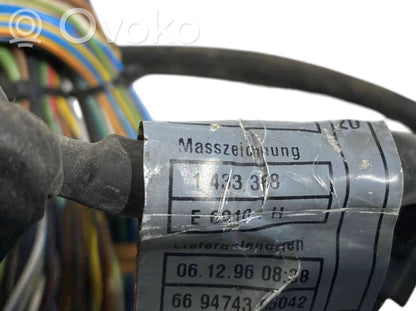 Dzinēja vadu instalācija