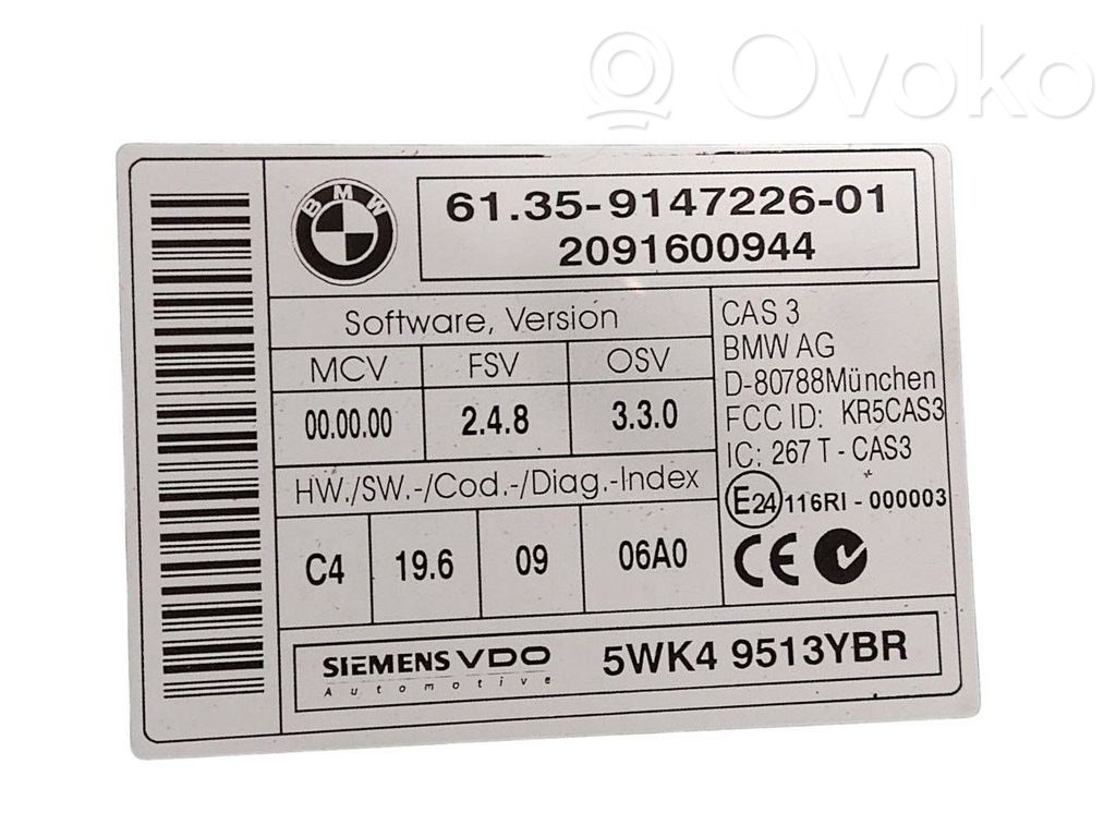 Aizdedzes ECU komplekts