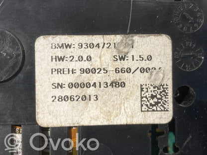 Блок управления кондиционером/климат-контролем/отоплением салона (в салоне)