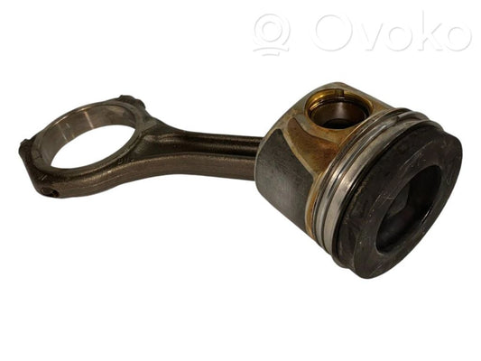 Piston with connecting rod