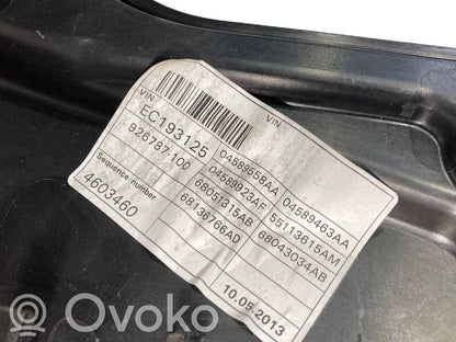 Elektriskā loga pacelšanas mehānisma komplekts