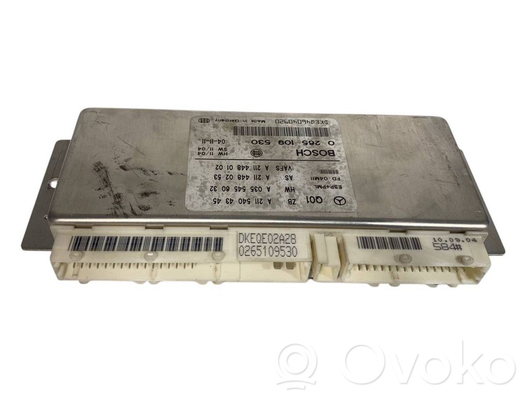 Блок управления ESP (система устойчивости)