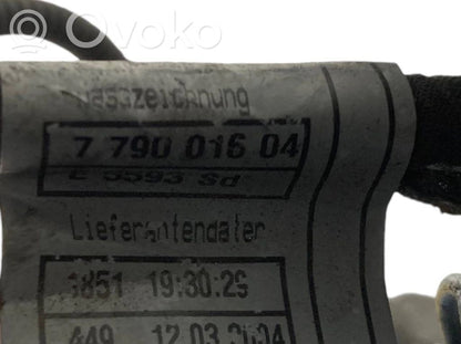 Dzinēja vadu instalācija