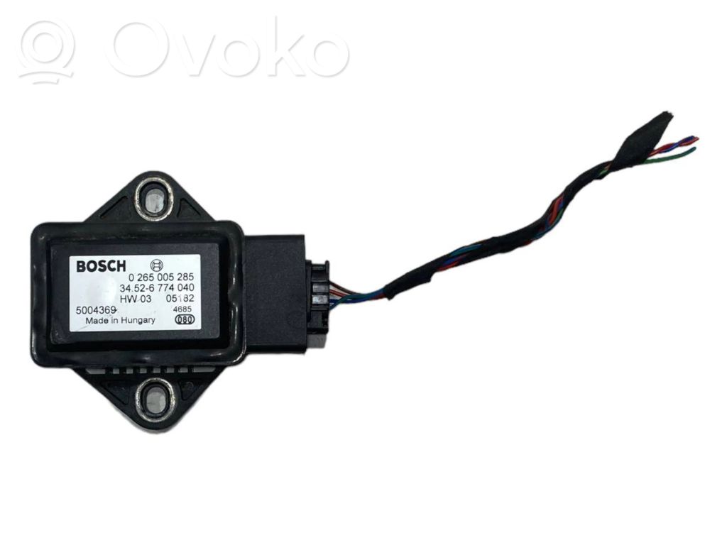 ESP (elektroniskās stabilitātes programmas) sensors (paātrinājuma sensors)