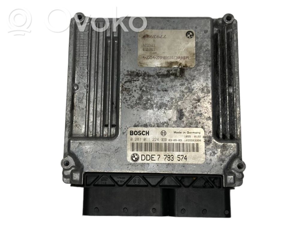 Aizdedzes ECU komplekts