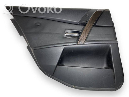 Rear door trim