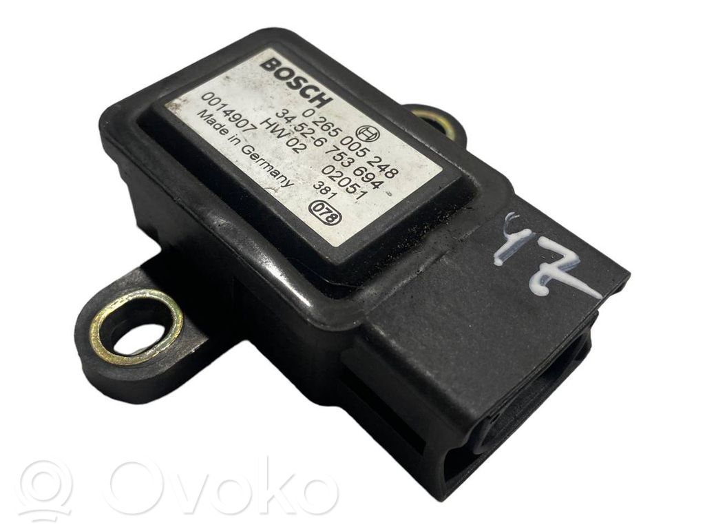 ESP (elektroniskās stabilitātes programmas) sensors (paātrinājuma sensors)