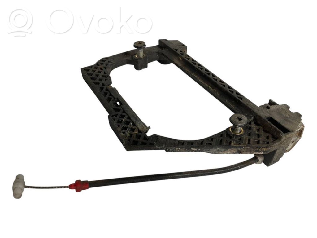 Holder/bracket for external opening handle at the back