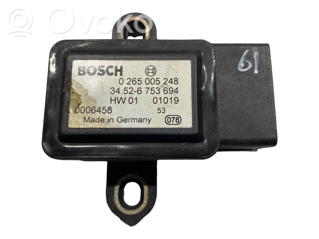 ESP (elektroniskās stabilitātes programmas) sensors (paātrinājuma sensors)