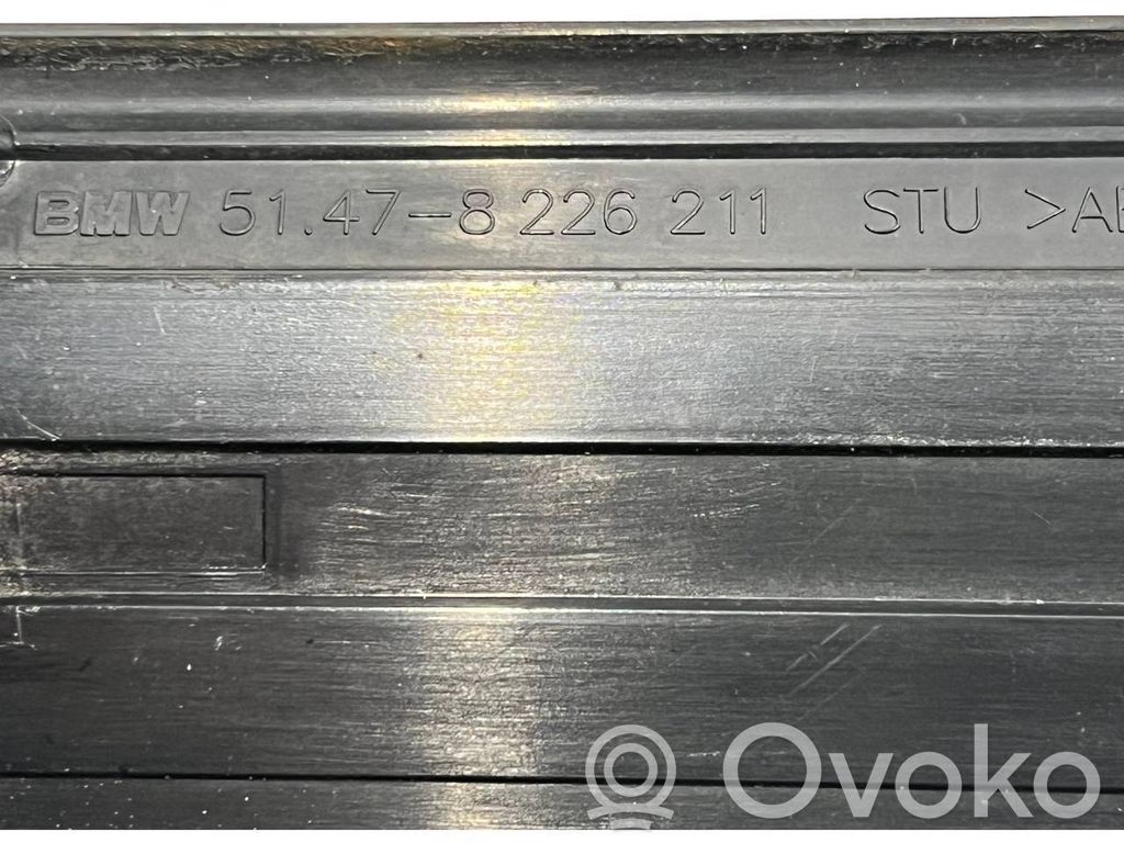 Aizmugurējā sliekšņa dekoratīvā apdare (iekšējā)