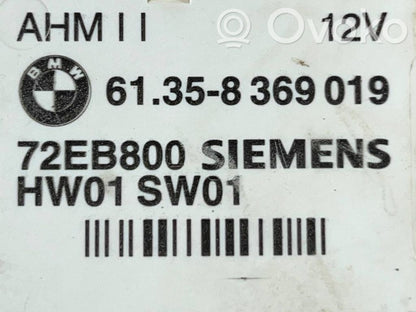 Trailer hitch control unit