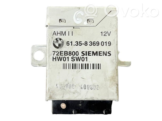 Trailer hitch control unit