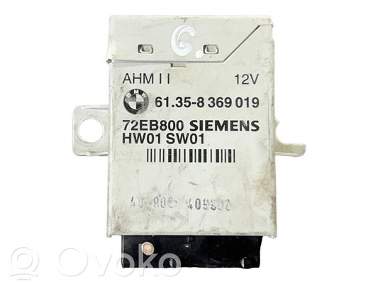 Trailer hitch control unit