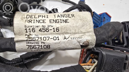 Dzinēja vadu instalācija