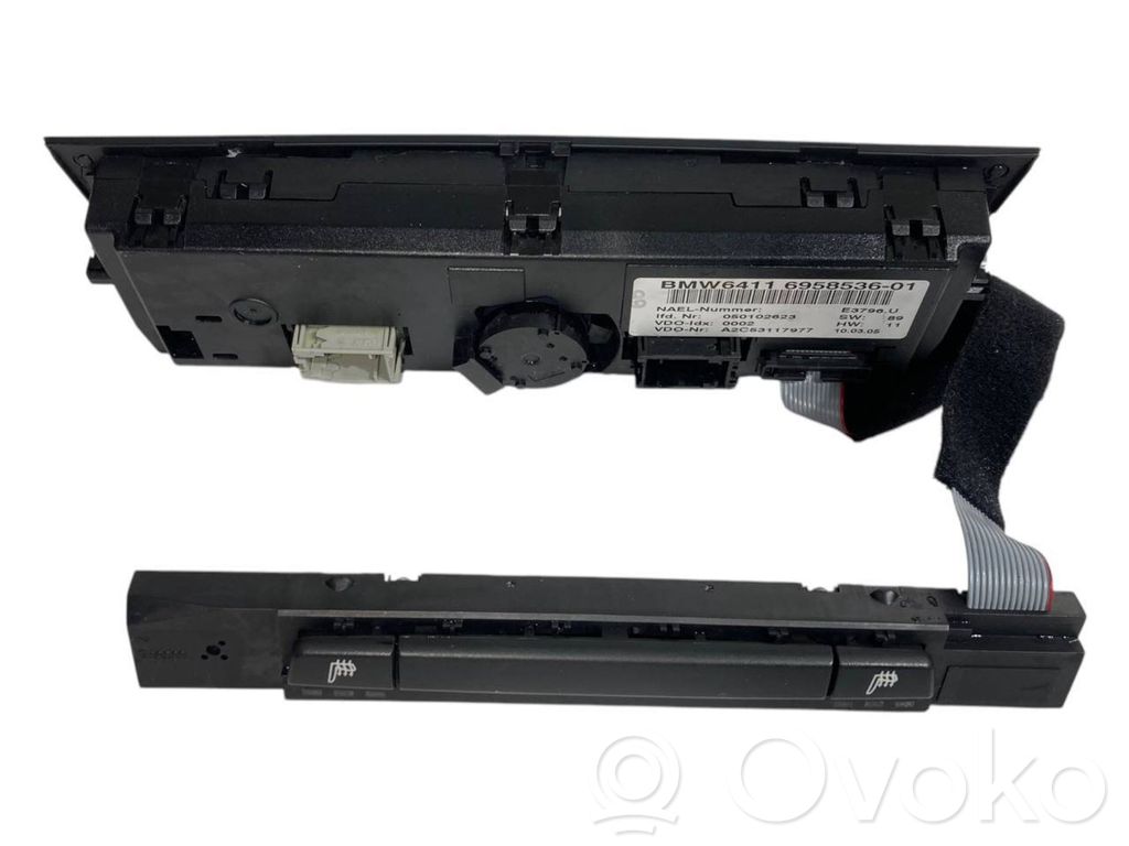 Gaisa kondicioniera / klimata kontroles / salona apsildes vadības bloks (salonā)