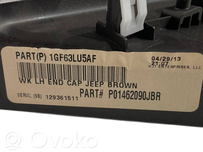 Paneļa dekoratīvās apdares vairogs (sānu)