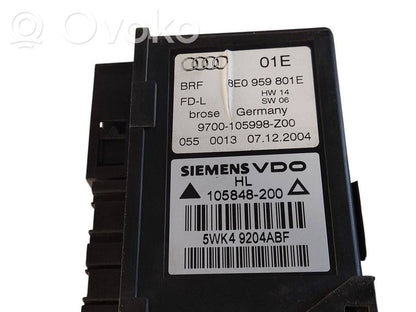 Elektriskā loga pacelšanas mehānisma komplekts