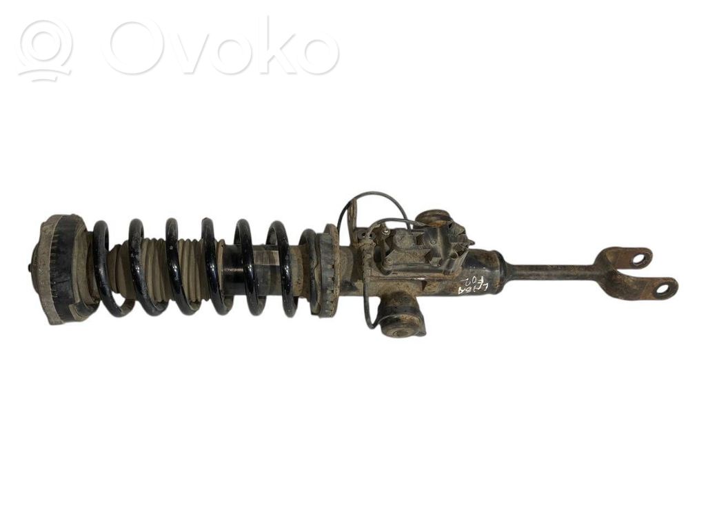 Front shock absorber with spring