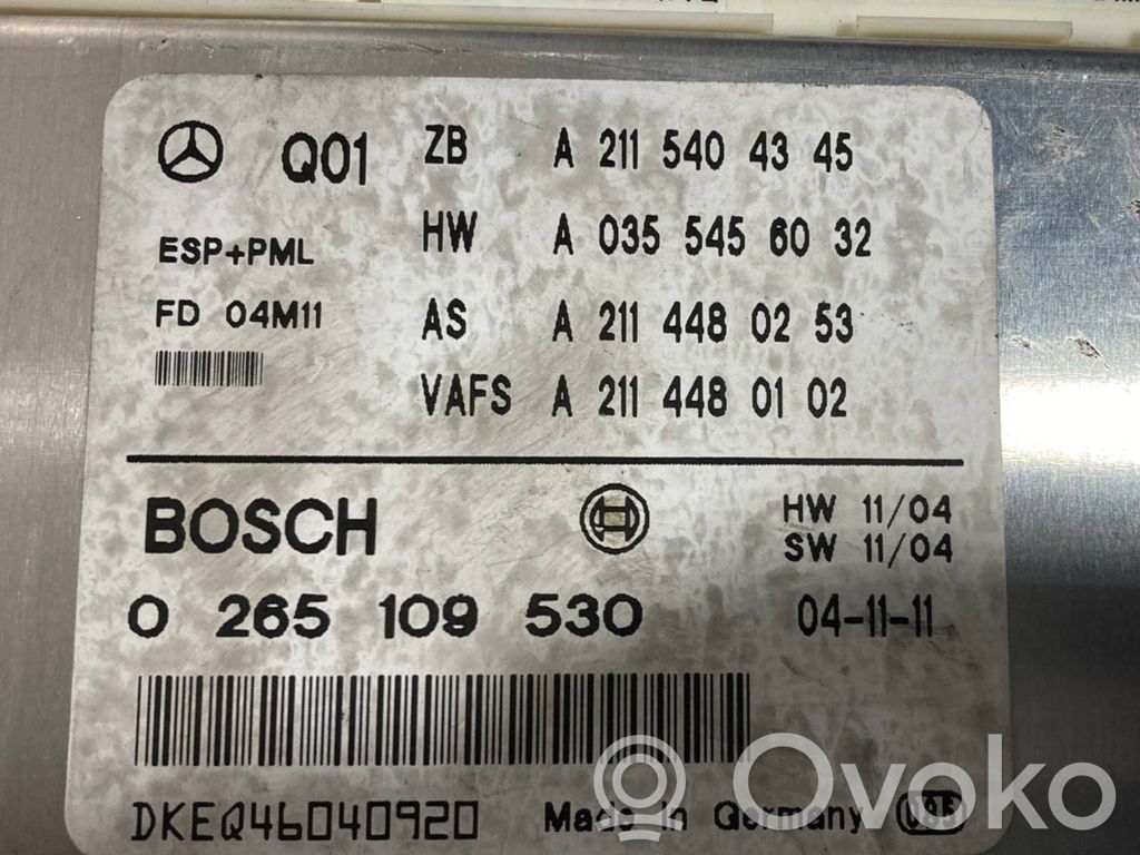 Блок управления ESP (система устойчивости)