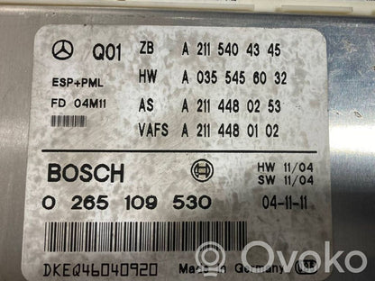 Блок управления ESP (система устойчивости)