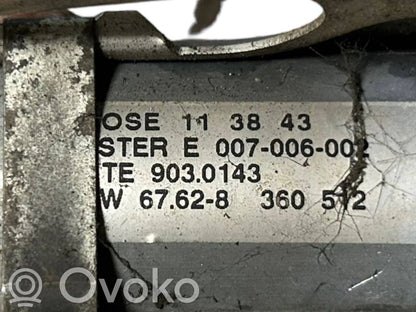 Priekšpusē elektriskā loga pacelšanas mehānisma komplekts