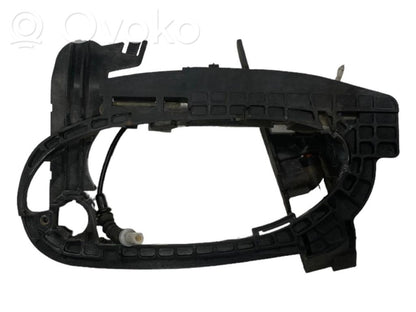 Holder/bracket for external opening handle at the front